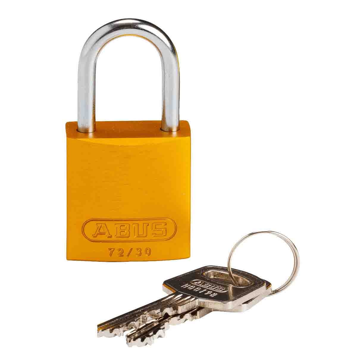 Comp Alum Padlock 1" KD YL