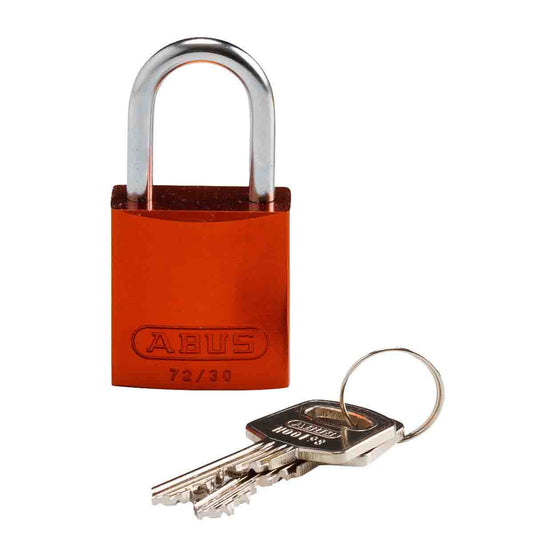 Comp Alum Padlock 1" KD OR