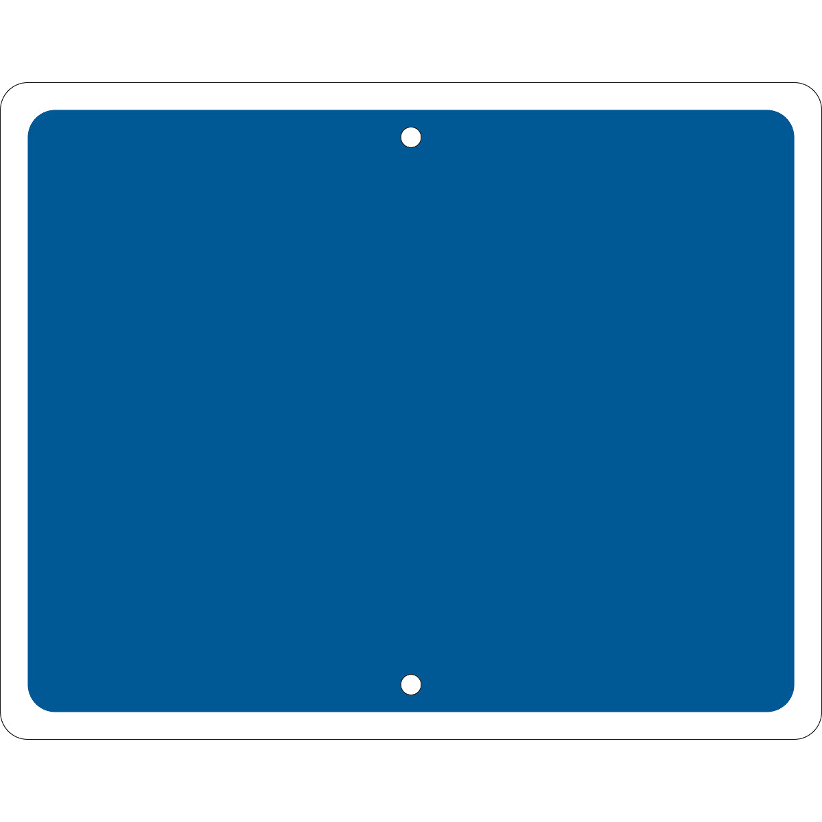 B959 12X15 BLANK BLUE