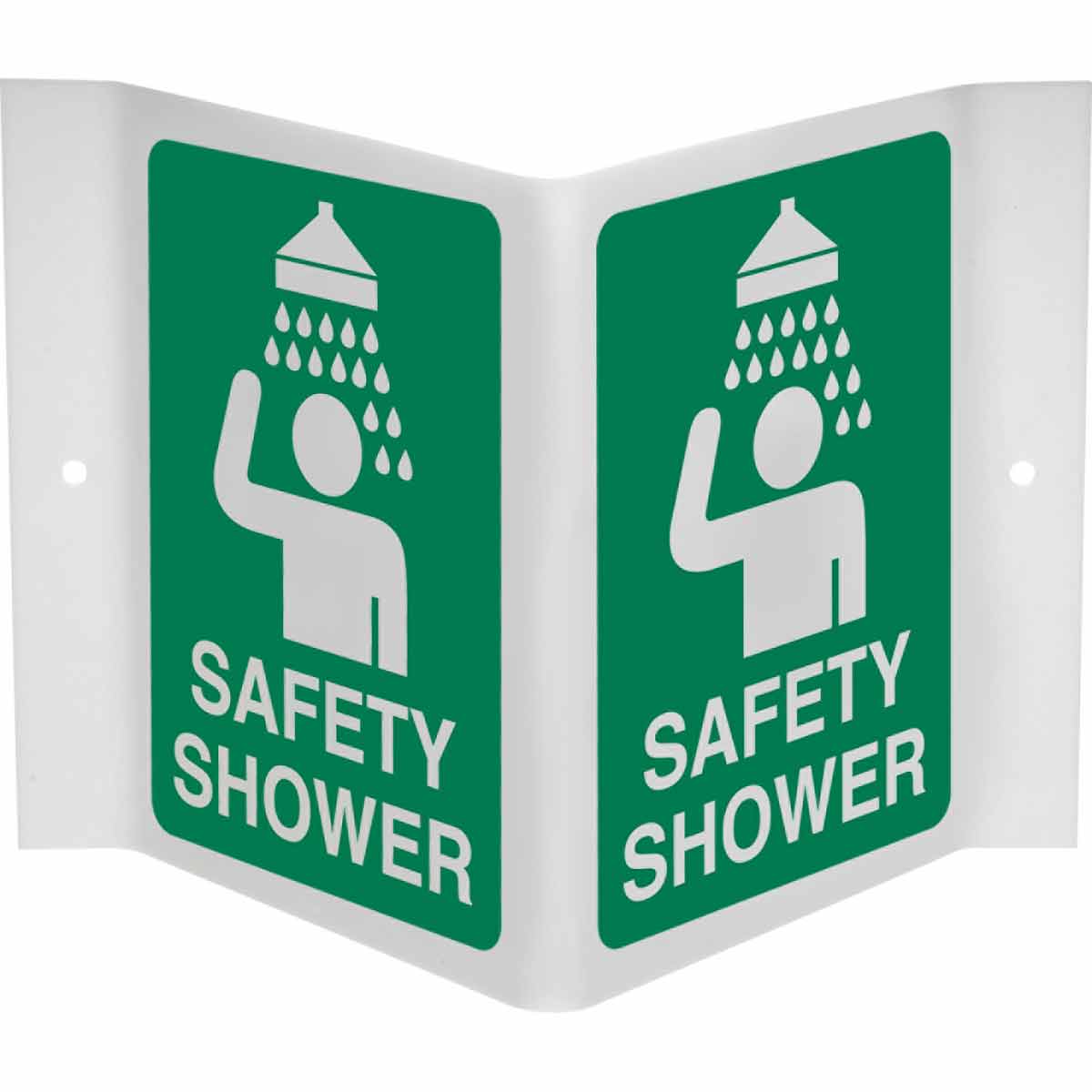 B450 12 X 18 IN SAFETY SHOWER SIGN
