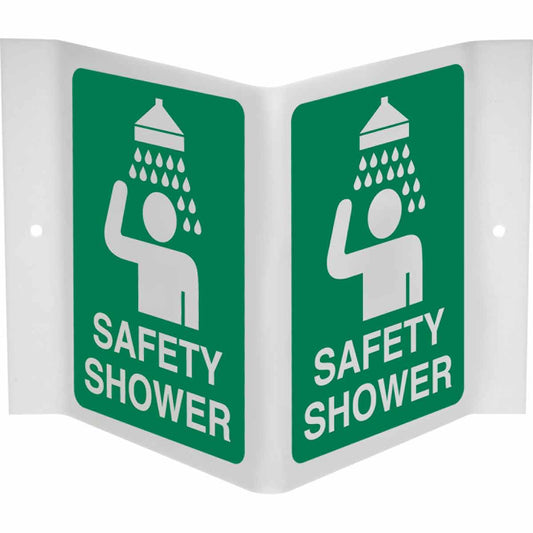 B450 12 X 18 IN SAFETY SHOWER SIGN