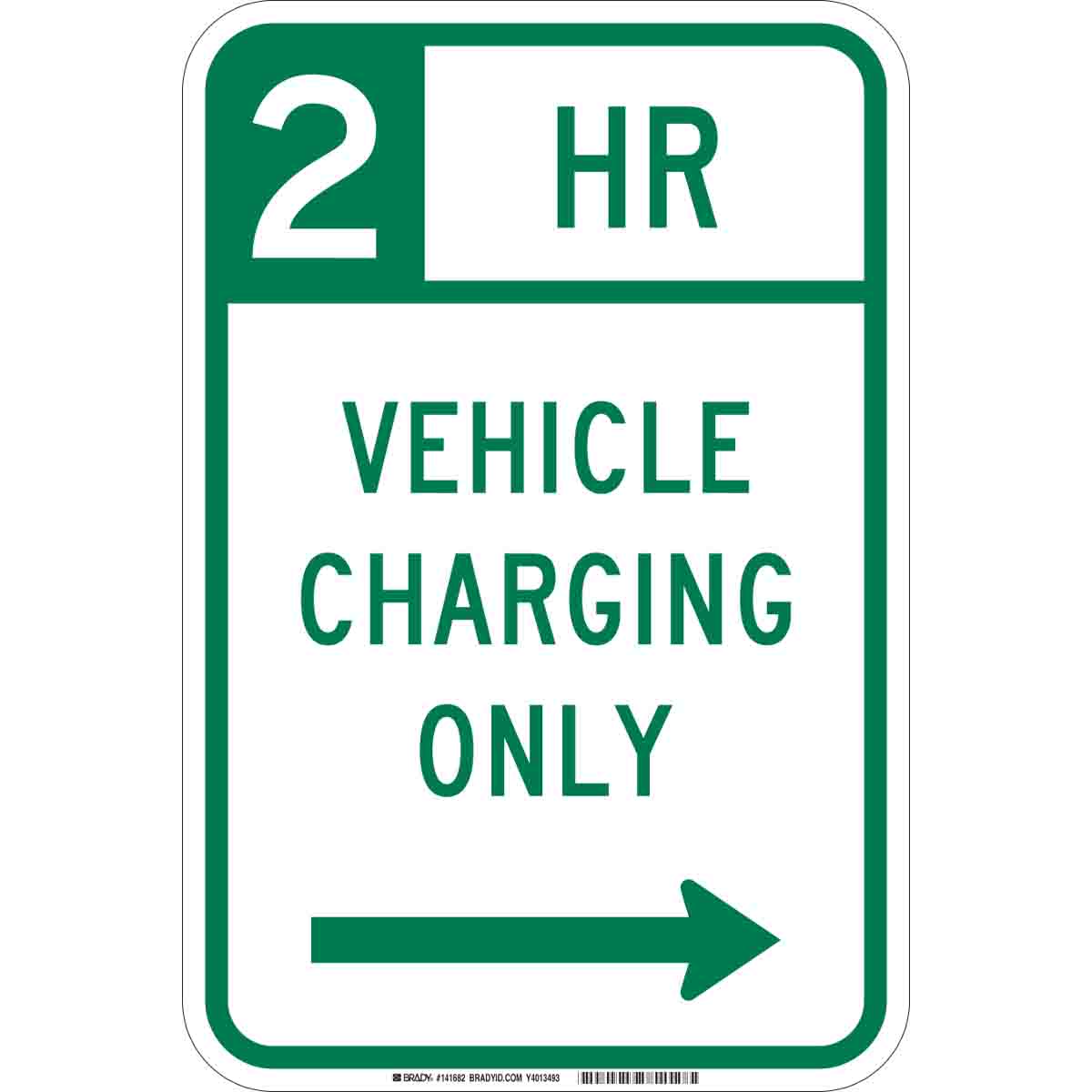 B-959 18X12 2 HR VEHICLE CHARGING RIGHT