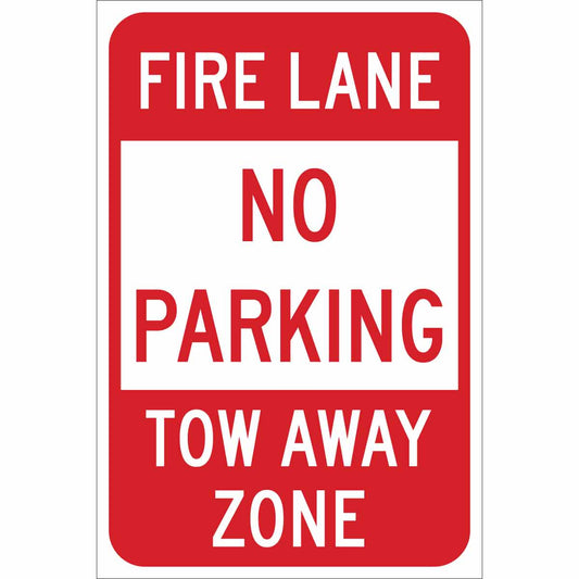 NO PARKING FIRE LANE/TOW HIP