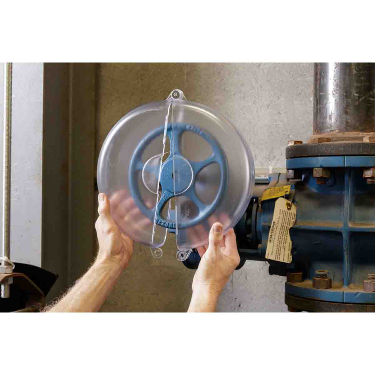 TRANSPARENT GATE VALVE LOCKOUT- 6.5"-10"