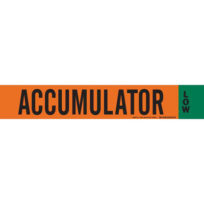 B946 BLK/GRN/ORG ACCUMULATOR