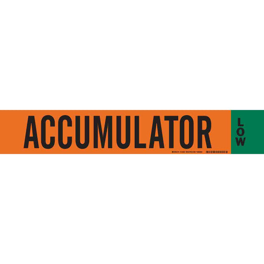 B946 BLK/GRN/ORG ACCUMULATOR