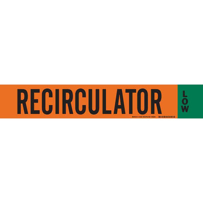 B946 BLK/GRN/ORG RECIRCULATOR