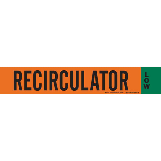 B946 BLK/GRN/ORG RECIRCULATOR