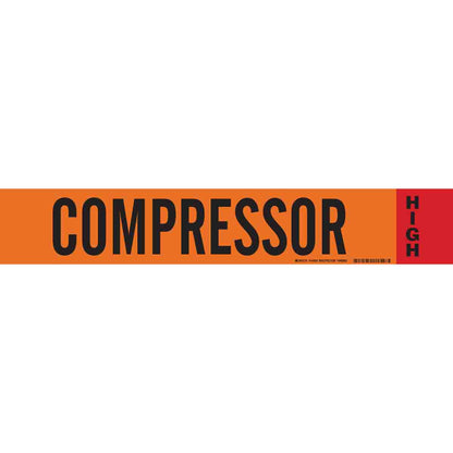 B946 BLK/RED/ORG COMPRESSOR