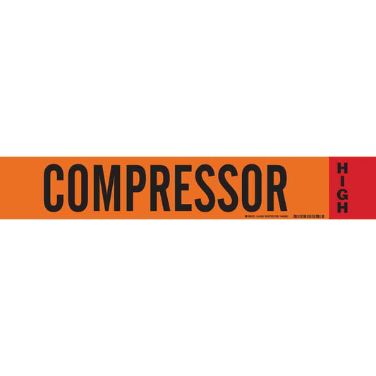 B946 BLK/RED/ORG COMPRESSOR