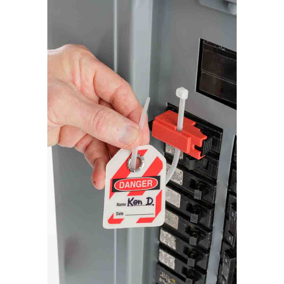 MINI SAFETY LOCK OUT TAGS