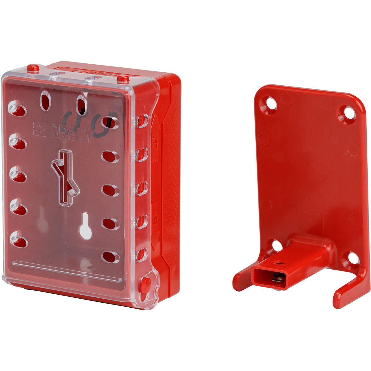 12 Ultra Compact Lock Box, Empty Red