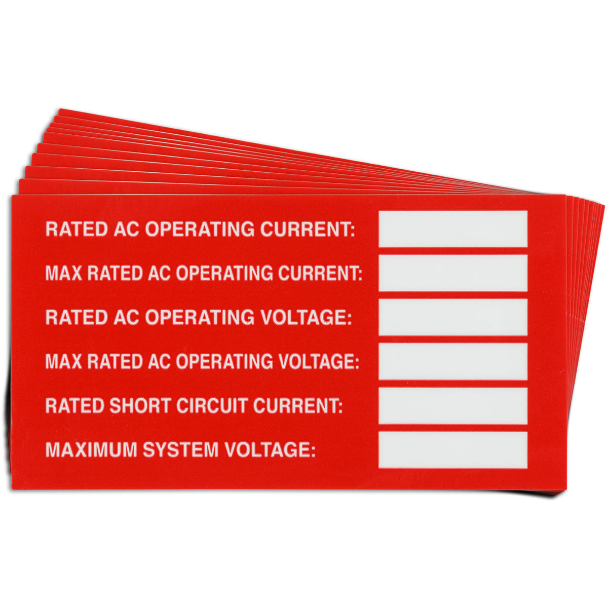 3.75"X2"B920 SOLAR OPERATINGCURRENT 25PK