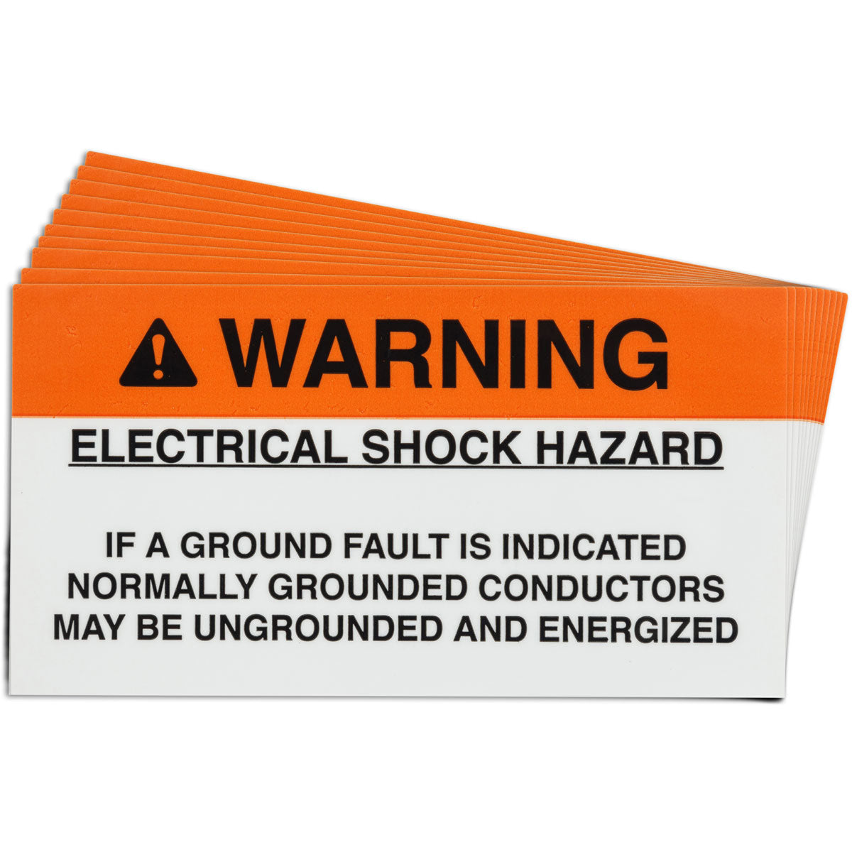3.75"X2" B920 SOLAR GROUND FAULT 25PK