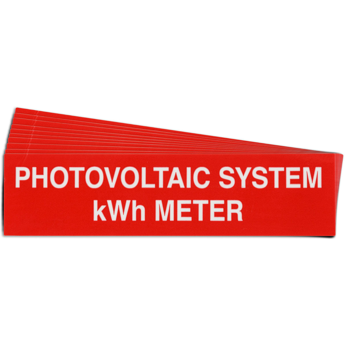 4"X1" B920 SOLAR KWH METER 25PK