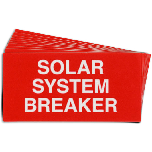 3.75"X2" B920 SOLAR BREAKER 25PK