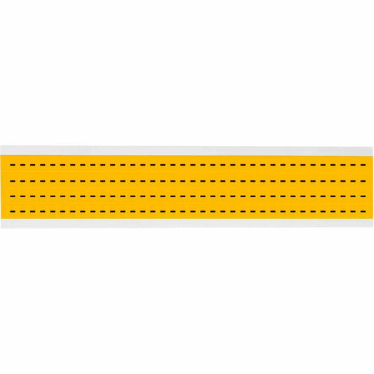 0.25 in Vinyl N&L BK on YL - 144/PK