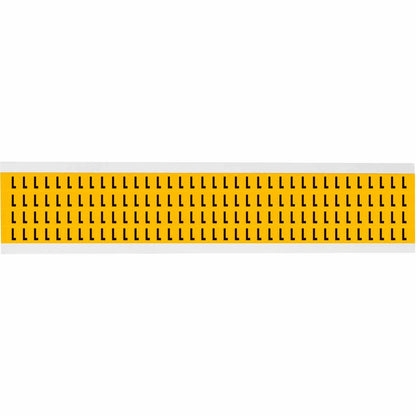 0.25 in Vinyl N&L BK on YL L 144/PK