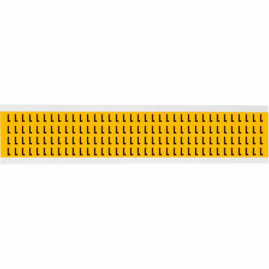 0.25 in Vinyl N&L BK on YL L 144/PK