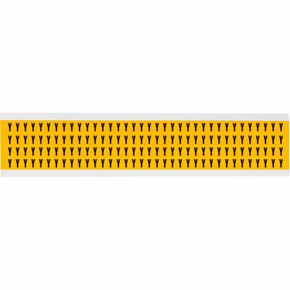 0.25 in Vinyl N&L BK on YL Y 144/PK