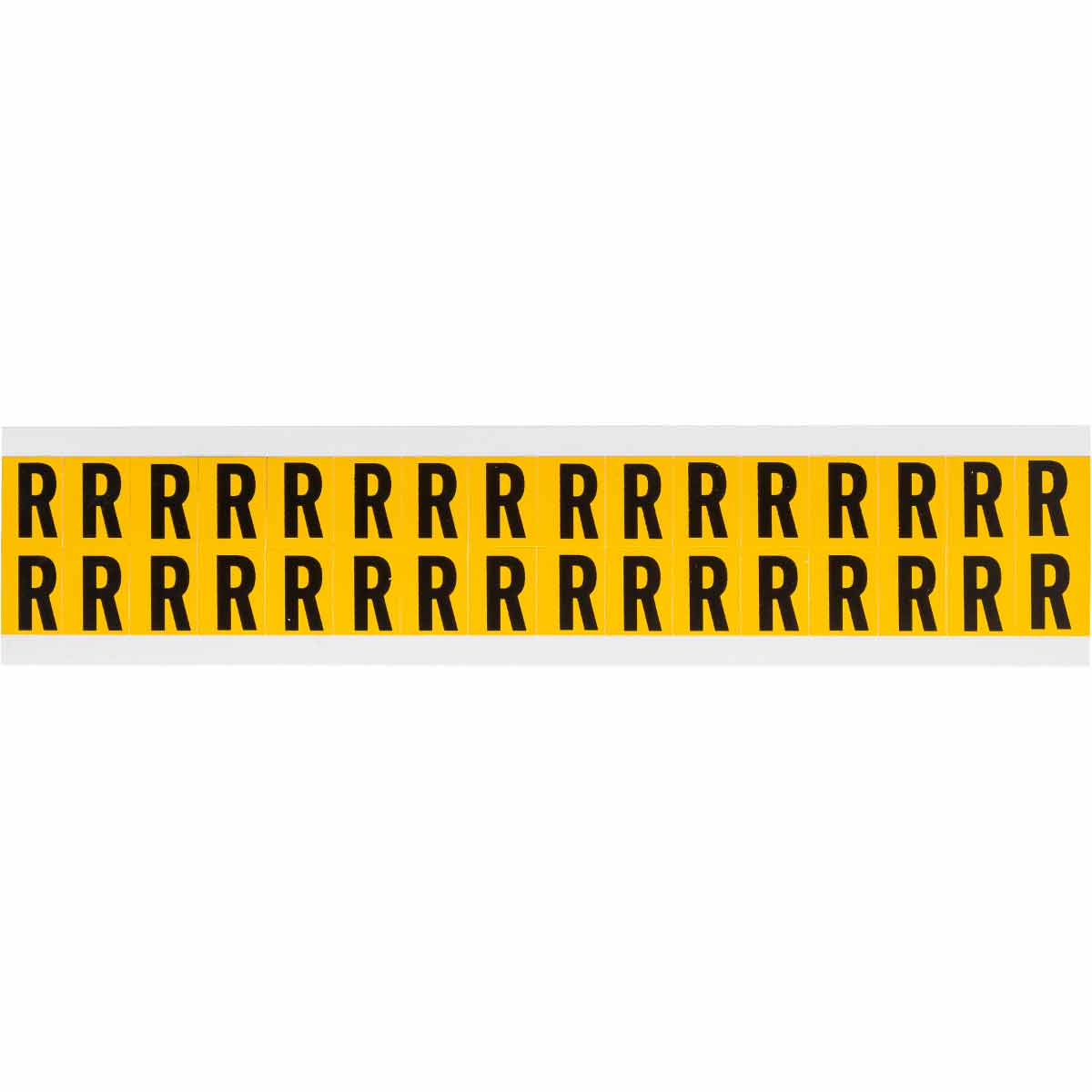 0.625 in Vinyl N&L BK on YL R 32/PK