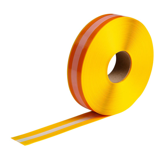 Floor Tape 2"X 100' Thick Ylw Glow