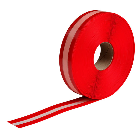 Floor Tape 2"X 100' Thick Red Glow