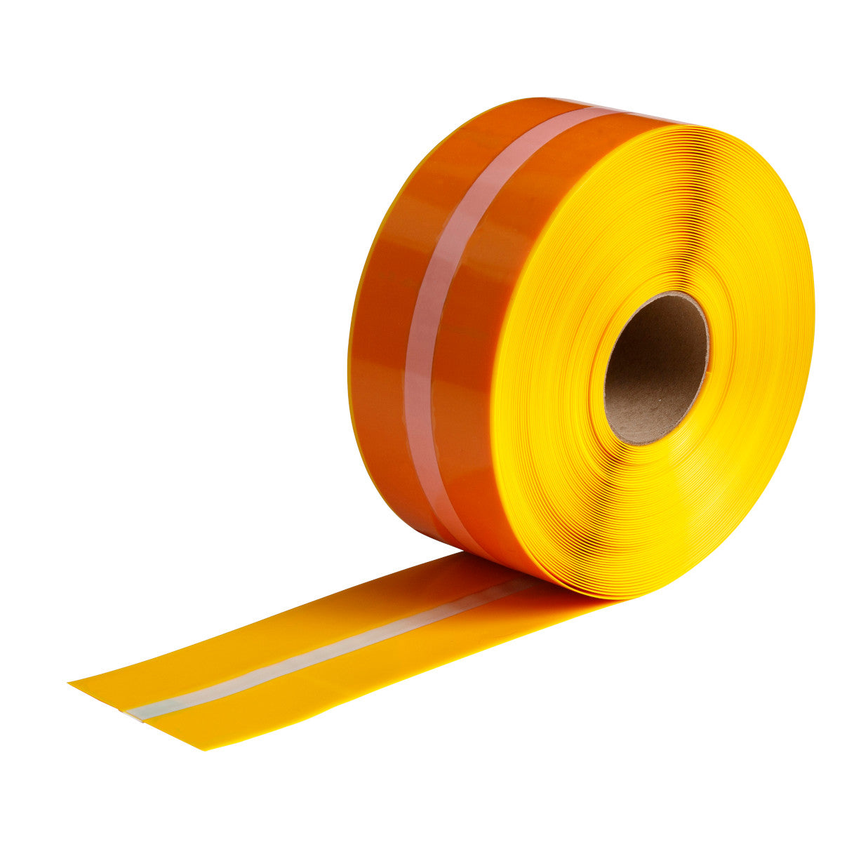 Floor Tape 4"X 100' Thick Ylw Glow