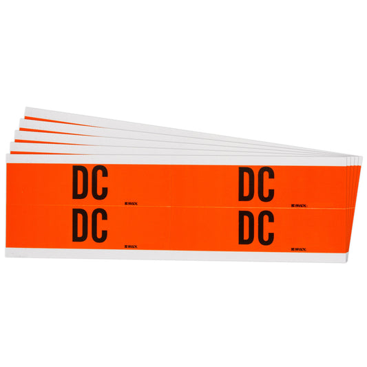 Label STYLE B BK on OR DC 5/PK