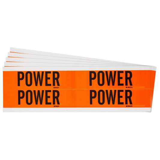 Label STYLE B BK on OR POWER 5/PK