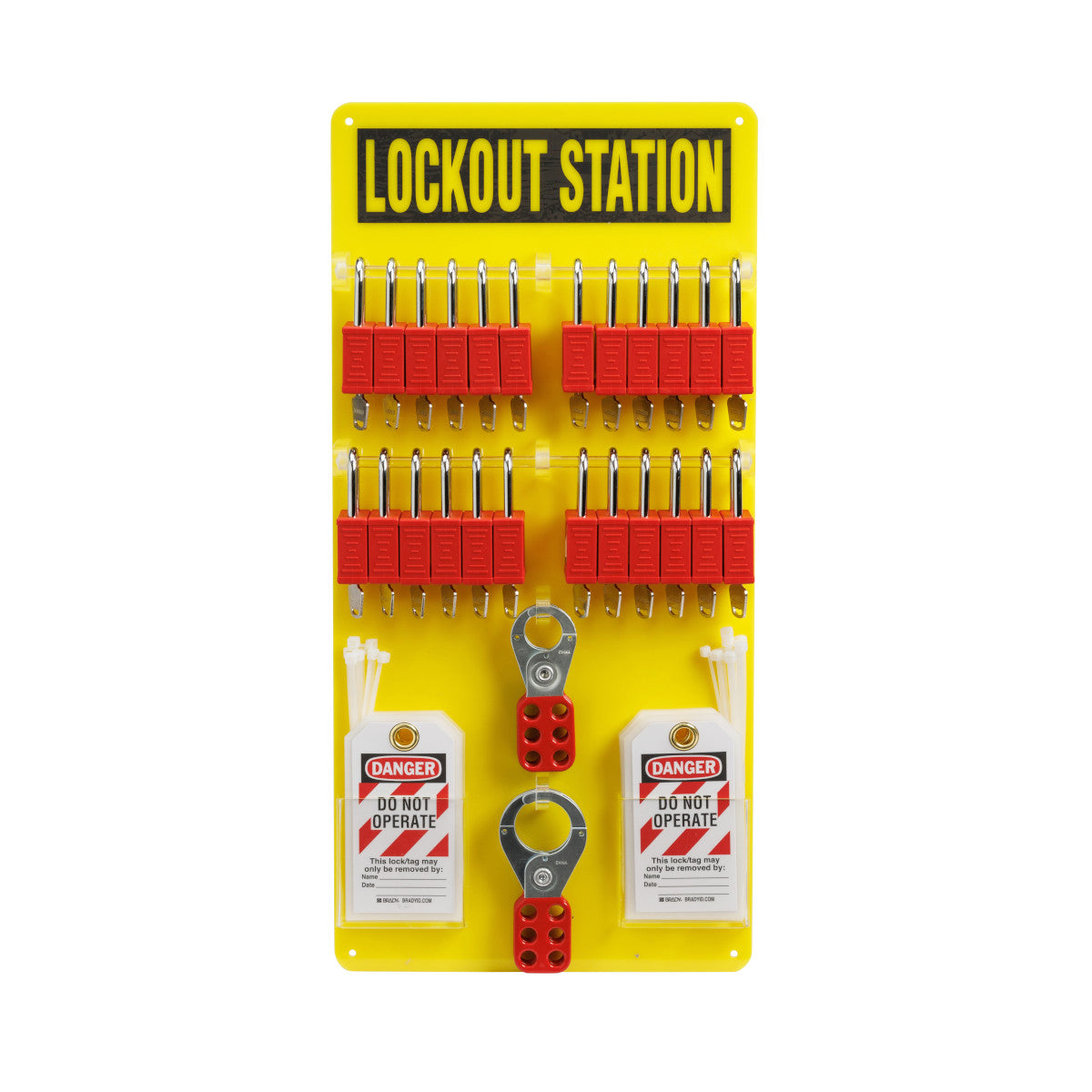 24-Lock Board W/KD Nylon Padlocks