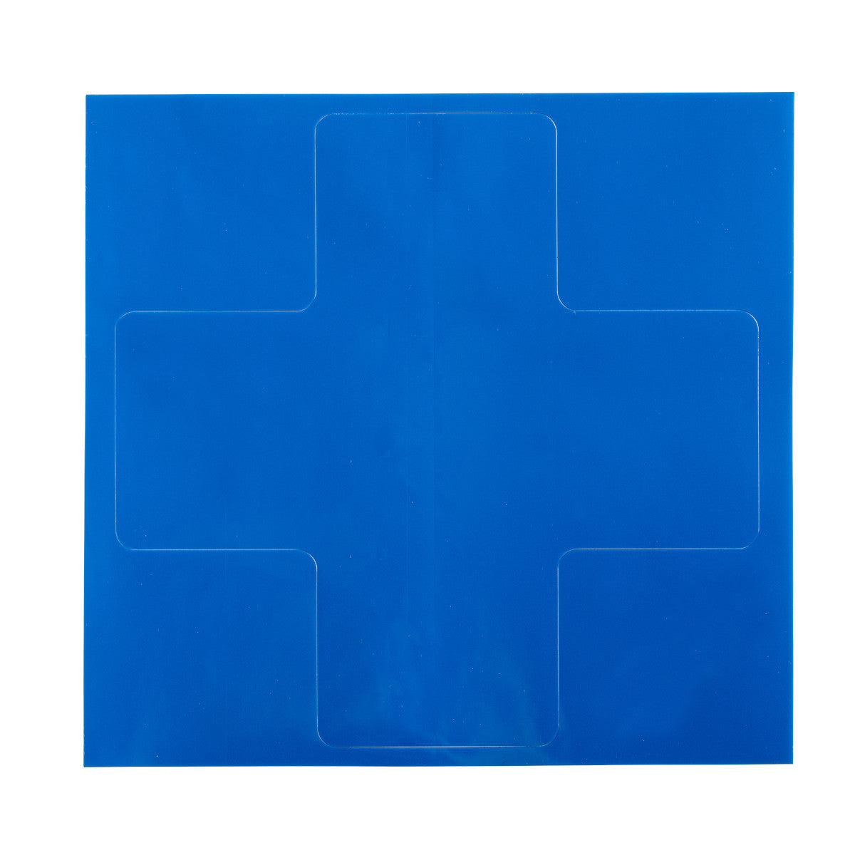 Floor Tape 3" W x 8" H Vinyl Blue