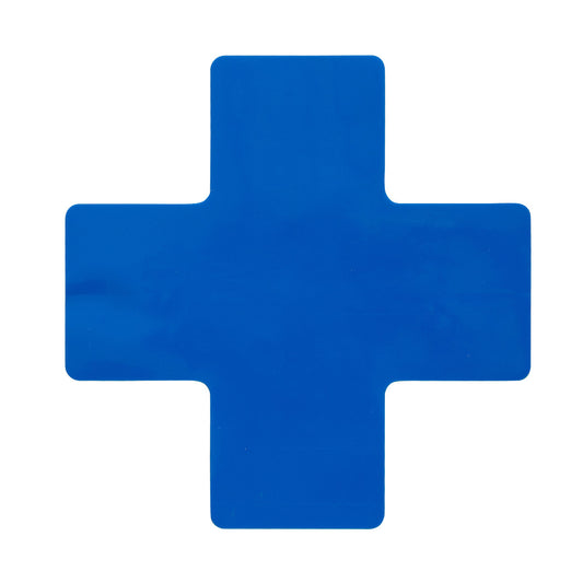 Floor Tape 4" W x 10" H Vinyl Blue