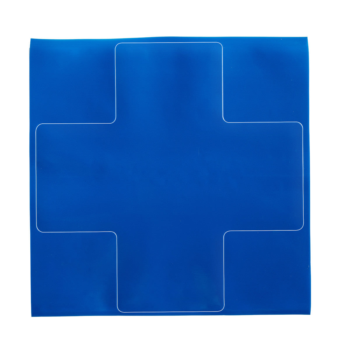 Floor Tape 4" W x 10" H Vinyl Blue
