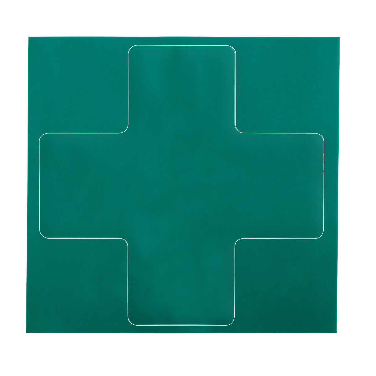 Floor Tape 3" W x 8" H Vinyl Green