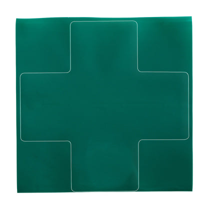 Floor Tape 4" W x 10" H Vinyl Green