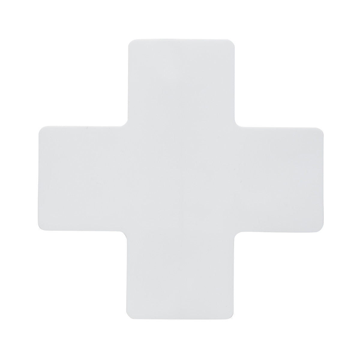 Floor Tape 4" W x 10" H Vinyl White