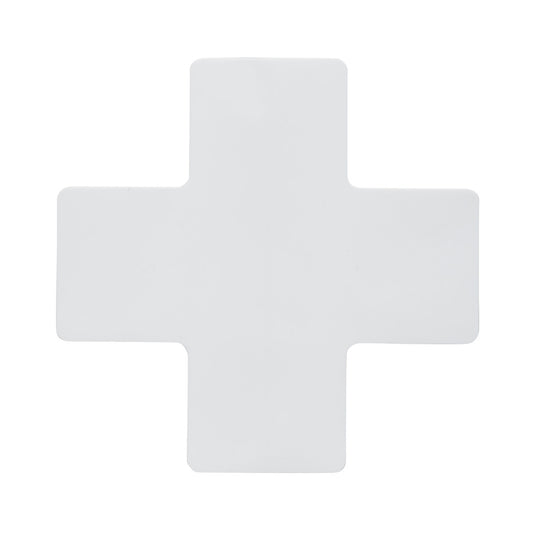 Floor Tape 4" W x 10" H Vinyl White