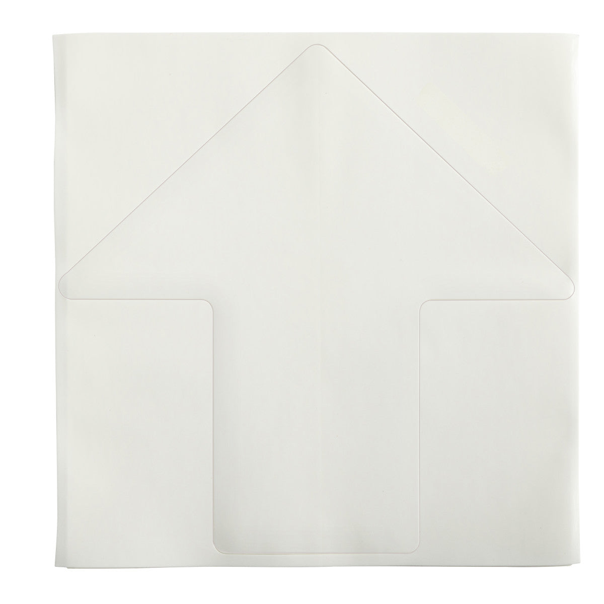 Floor Tape 4" W x 10" H Vinyl White