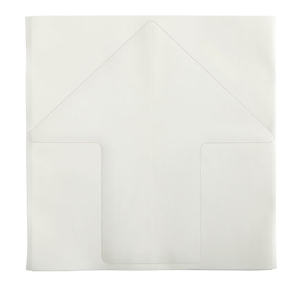 Floor Tape 4" W x 10" H Vinyl White