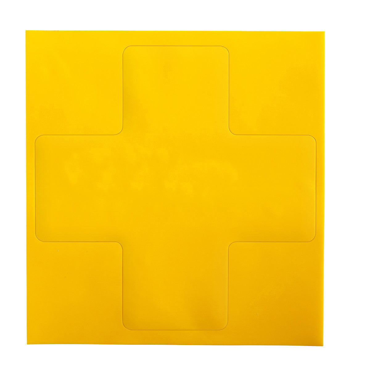 Floor Tape 3" W x 8" H Vinyl Yellow