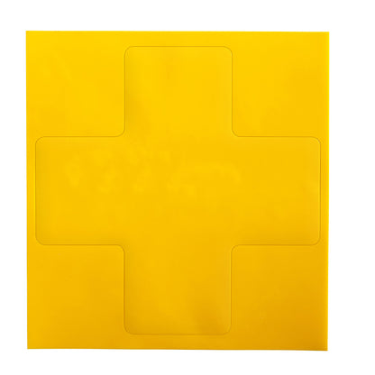 Floor Tape 3" W x 8" H Vinyl Yellow