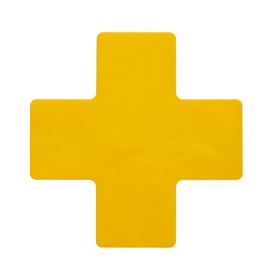 Floor Tape 4" W x 10" H Vinyl Yellow