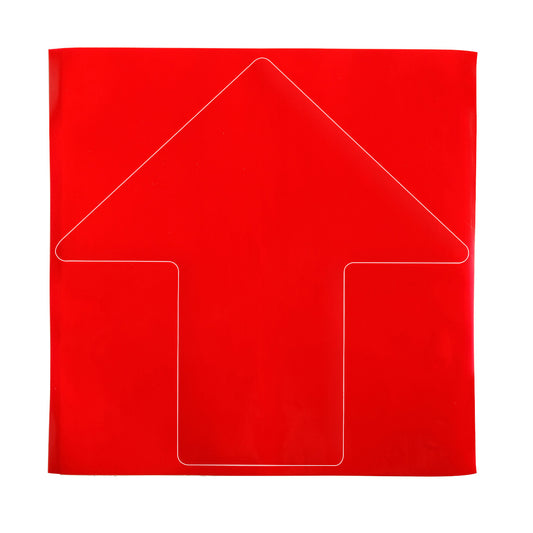 Floor Tape 3" W x 8" H Vinyl Red