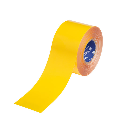 Floor Marking Tape 4 in x 100ft Yellow