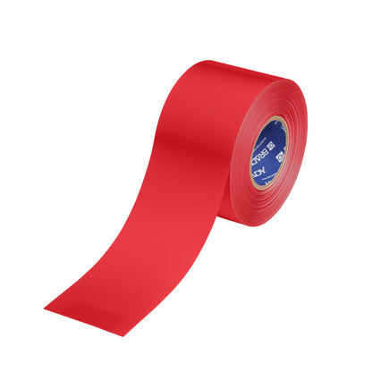 Floor Marking Tape 4 in x 100ft Red