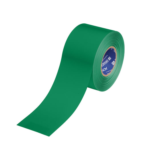 Floor Marking Tape 4 in x 100ft Green