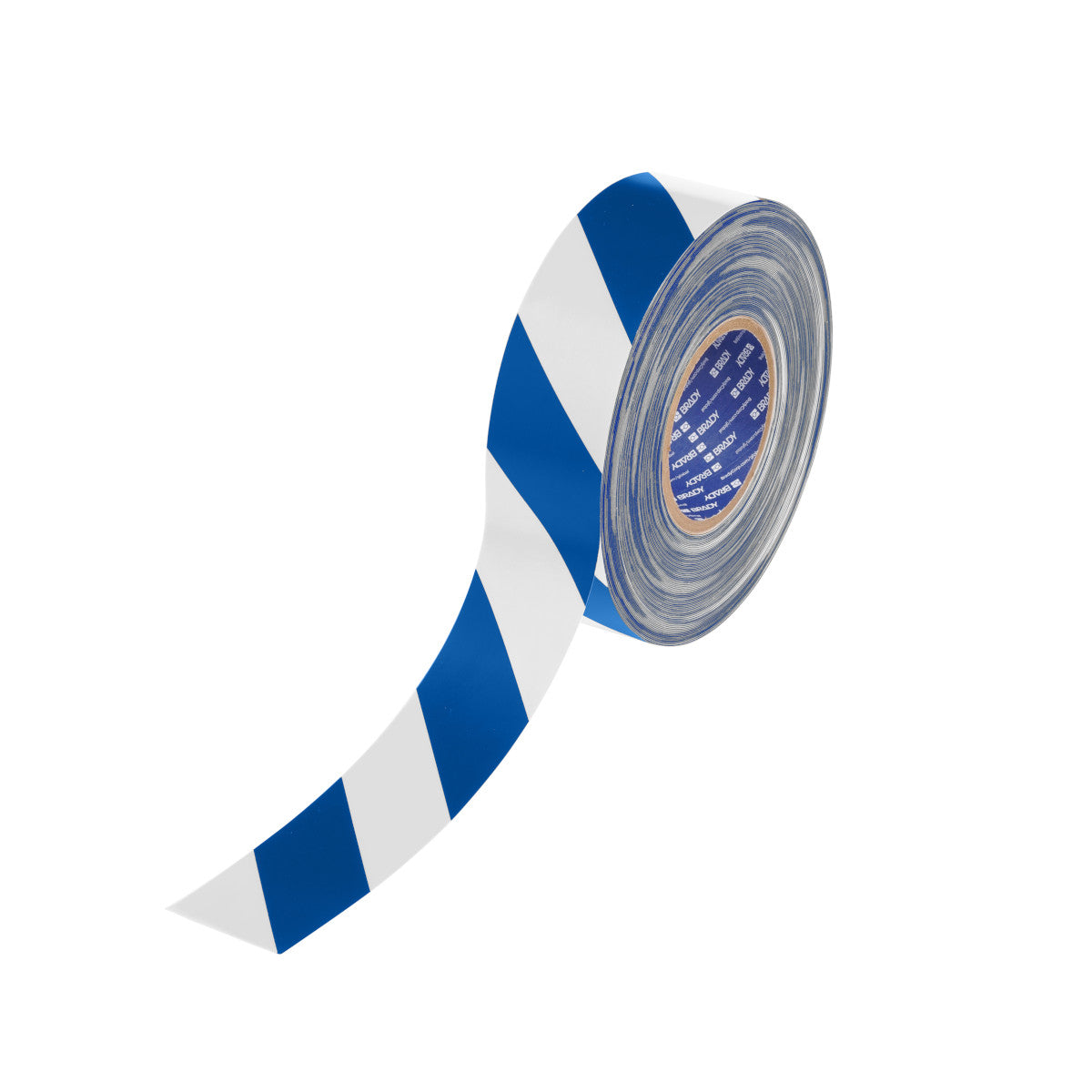 Floor Marking Tape 2inx100ft Blue/White