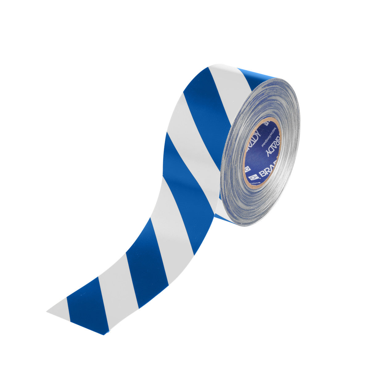 Floor Marking Tape 3inx100ft Blue/White