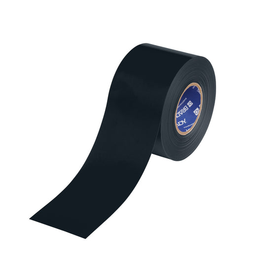 Floor Marking Tape 4 in x 100ft Black